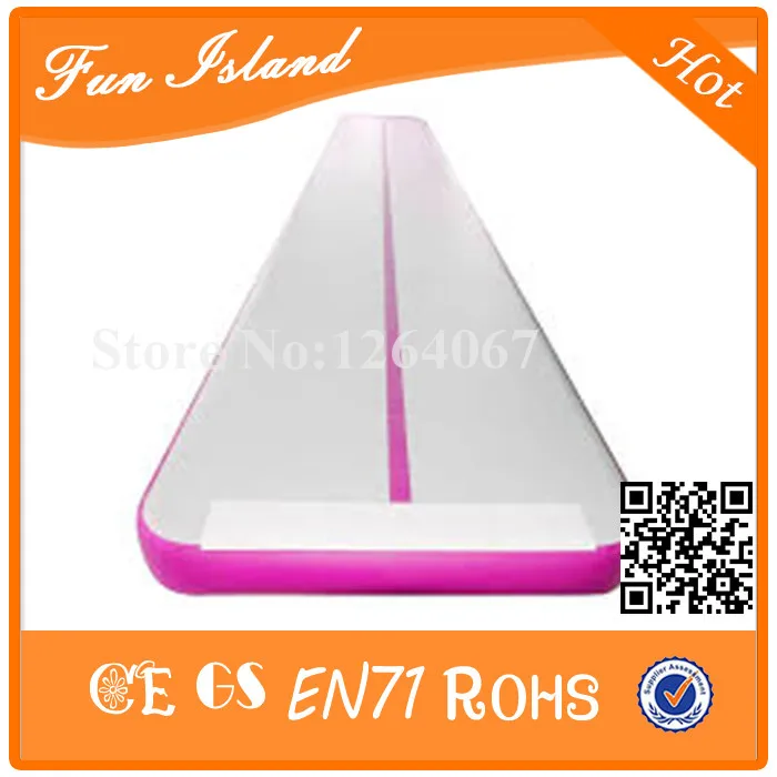 

Free Shipping 6x1X0.2m Factory Price Cheap Inflatable Gymnastics Tumble Track Used Air Track For Sale