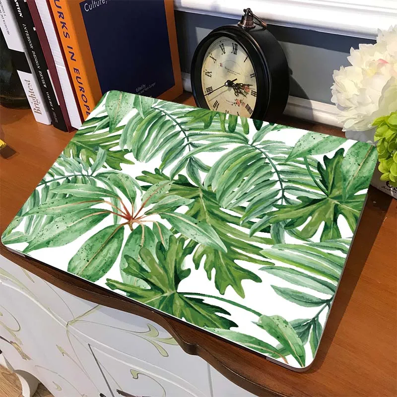Green Leaves Painting Laptop Skin Sticker for Macbook Decal Pro Air Retina 11 12 13 15 inch HP Mac Book Full Cover Notebook Skin