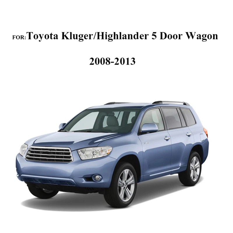 Задний багажник Грузовой Коврик для багажника подходит для Toyota Highlander Kluger 2008-2013 лоток коврик для багажника на коврике арабских цифр топливного бака защитная накладка 2009 2010 2011 2012