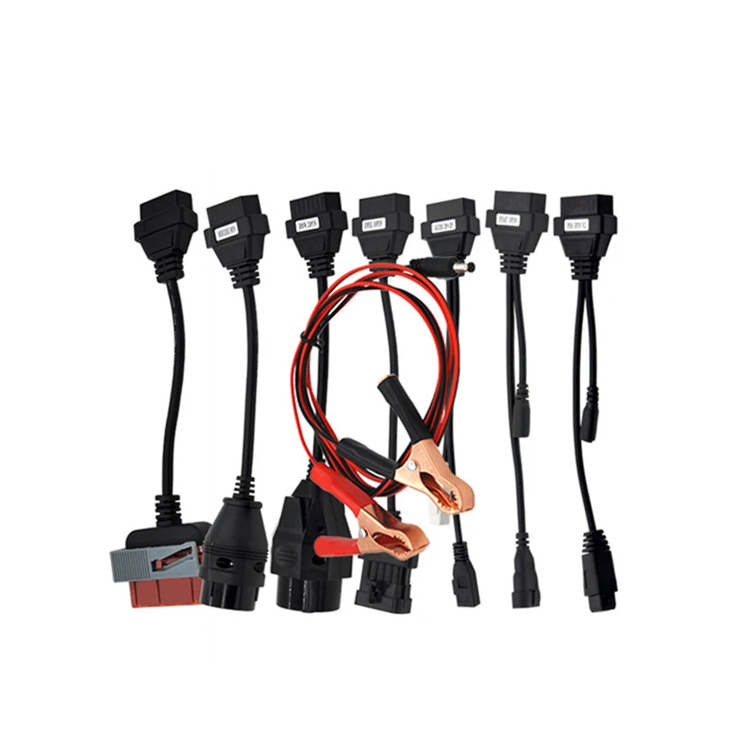 Для Delphi Ds150e 2019 полный комплект 8 кабелей для грузовиков автомобильных OBD2