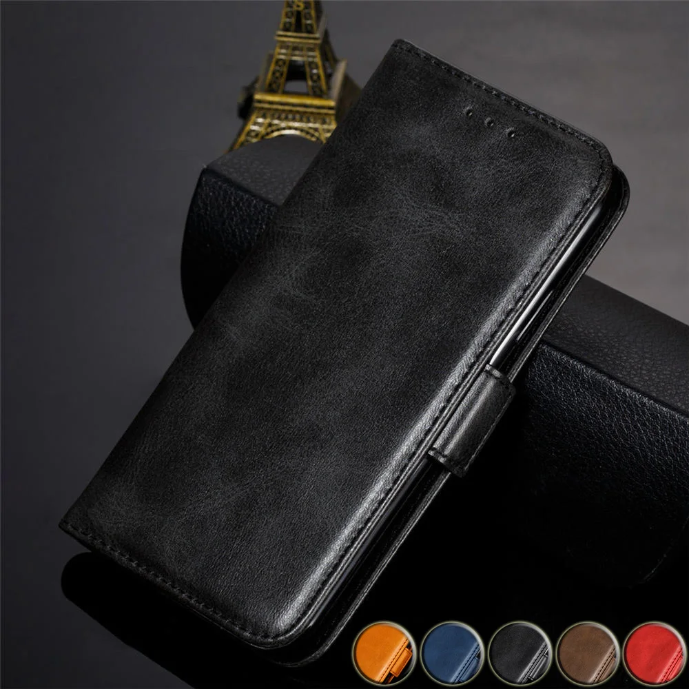 

note7 pro fone capa for redmi note 7s Magnetic book case For Xiaomi Redmi Note 7 Pro Luxury Leather Wallet Flip Stand Cover Case