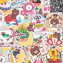 Хорошее 36 шт. мультфильм милый медведь Стикеры для Чемодан скейтборд Телефон ноутбука Moto Велосипедный Спорт стены Гитары Наклейки/DIY Скрапбукинг