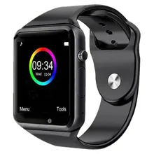 Новый наручные часы A1 Смарт часы синхронизации Notifier Bluetooth SmartWatch Подключение Поддержка sim-карта TF Reloj inteligente Спорт