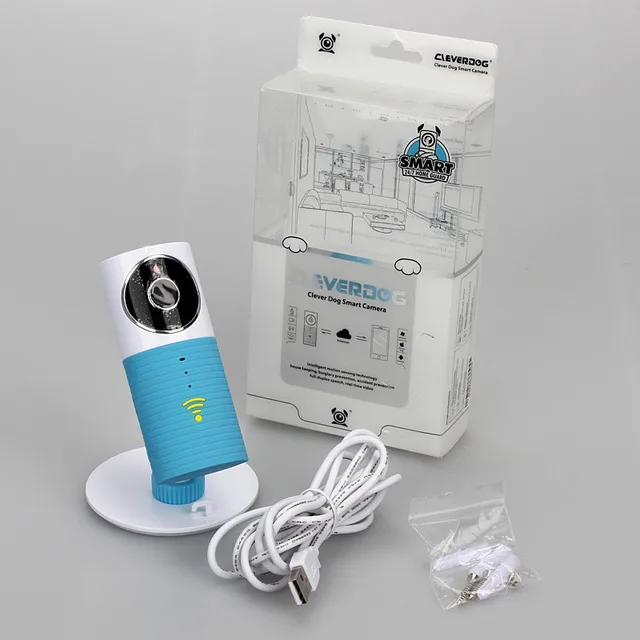 Blueskysea Clever Dog Wifi Home Security IP Camera Baby Monitor Intercom Smart Phone Audio Night Vision cam de seguridad P4PM