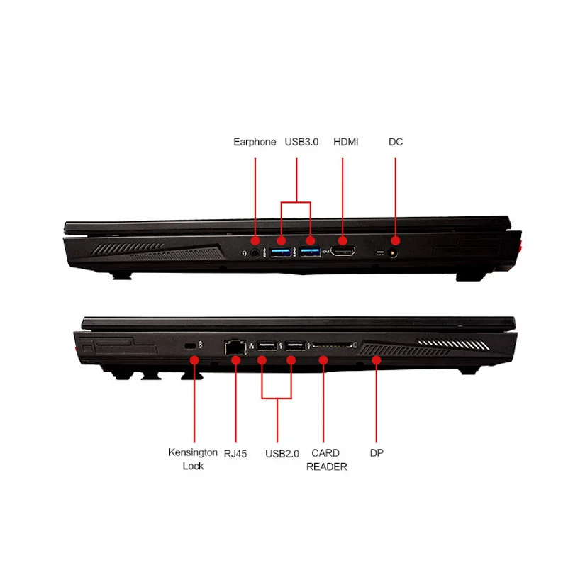 Игровой ноутбук Bben ips 17," pro windows10 NVIDIA GTX1060 GDDR5 intel 7th gen. I7-7700HQ DDR4 32GB ram 256G/512G M.2 SSD