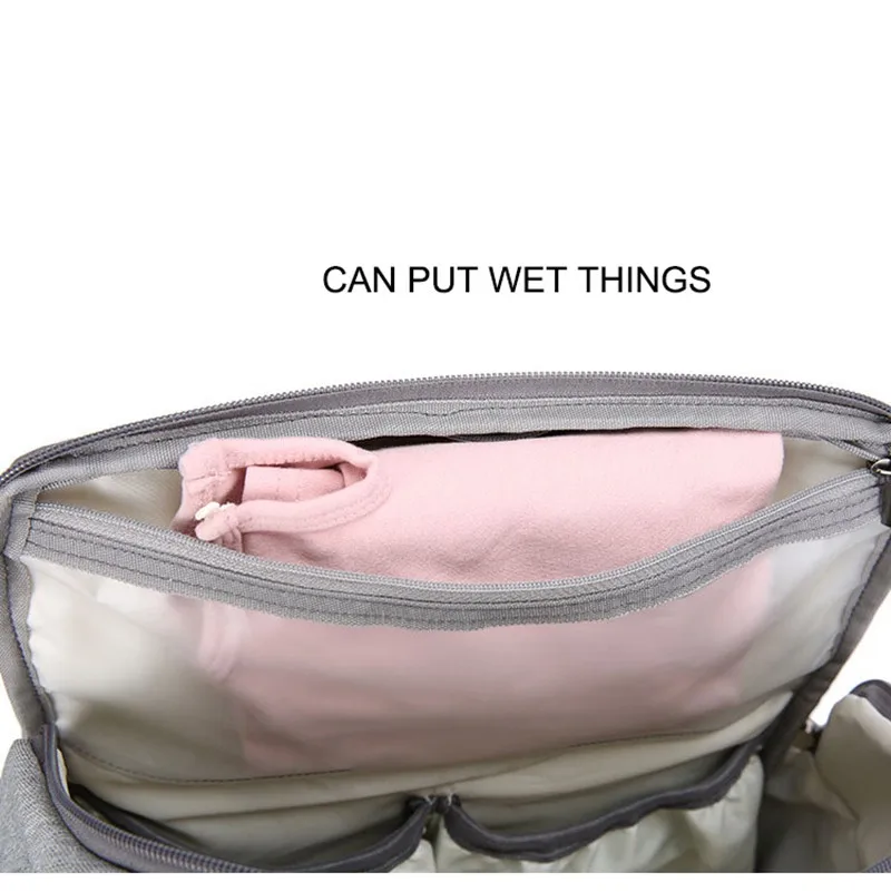 MOTOHOOD Portable Baby Seat Baby Diaper Bags Backpack Waterproof USB Stroller Baby Bag For Mom Organizer Maternity Bag  (15)