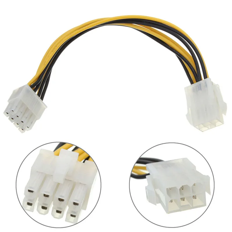 6Pin to 8Pin PCIe Power Cable PCI Express Power Converter Cable for GPU Video Card PCIE PCI 6-Pin 8-Pin Power cables