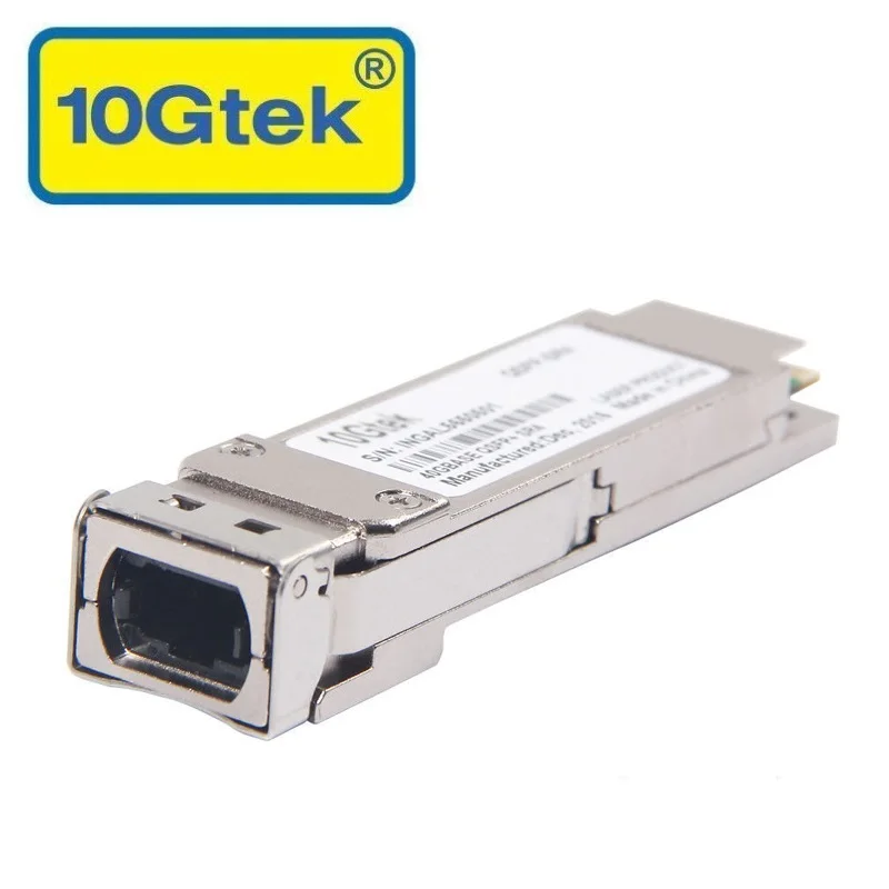 

QSFP+ Fiber Optic Module, 40GBase-SR4, 40Gb QSFP Transceiver for MMF QSFP-40GE-SR4 QFX-QSFP-40G-SR4. MTP/MPO 4-lanes 850nm