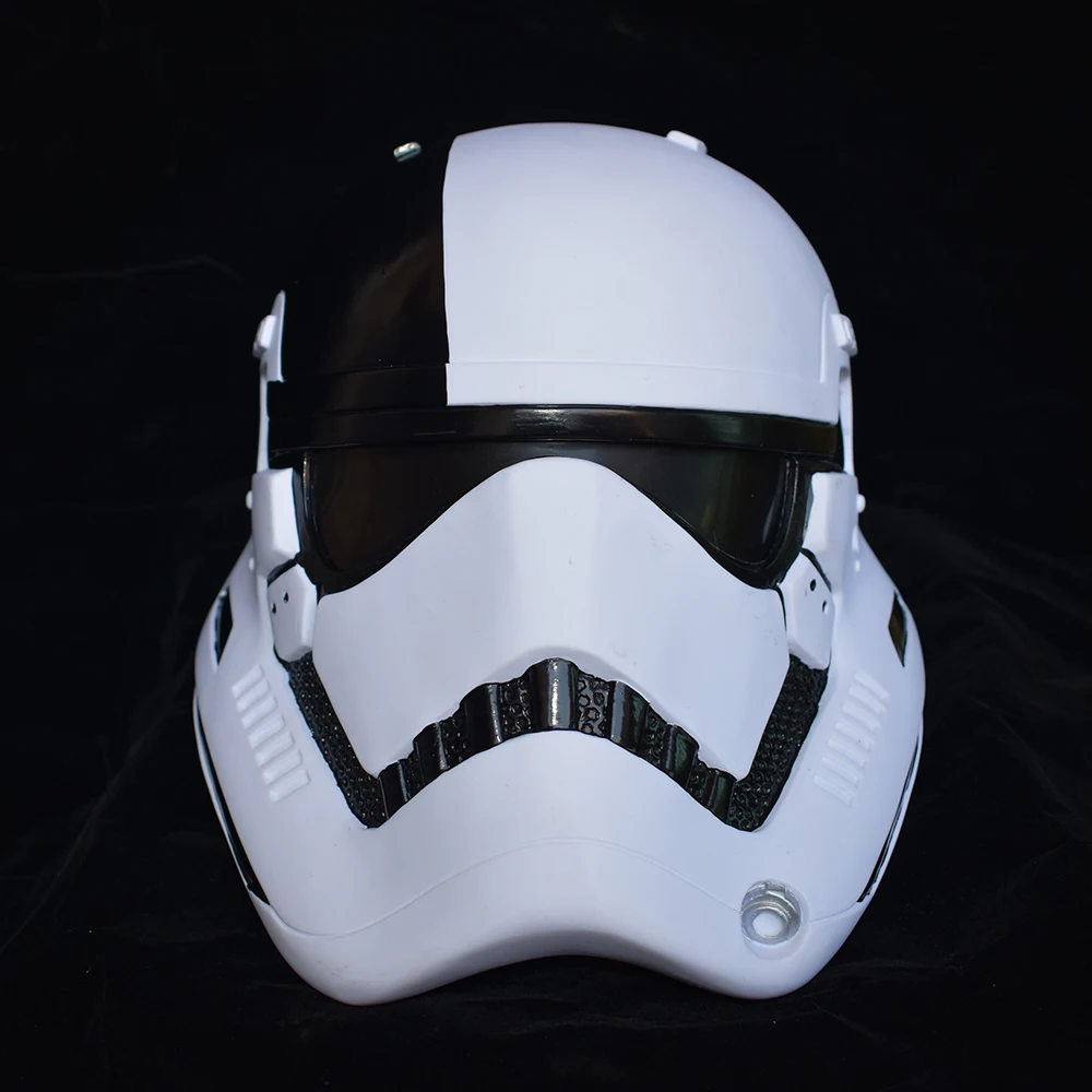 

Star Wars 8 The Last Jedi Cosplay Helmet First Order Stormtrooper Helmet Mask