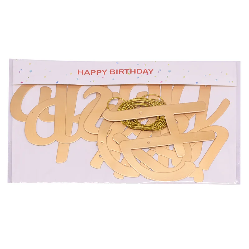 Красно-коричневая бумага с днем рождения баннер подвесные буквы гирлянда для день рождения лазерные украшения буквенные баннеры фото фон
