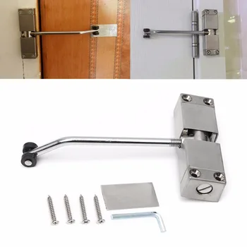

2019 NEW Brand new Stainless Steel Durable Automatic Mounted Spring Door Closer Adjustable Surface Door Closer