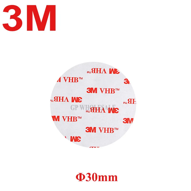 3M VHB 4910 двойная Клейкая Прозрачная пена круглая диаметр = 30 мм вместо винтов