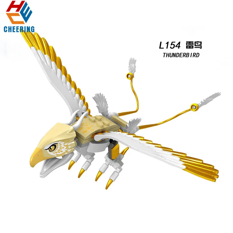 

Single Sale Building Blocks Snake OCCAMY Hungarin Horntail Thunderbird Aragod Action Dolls Figures Bricks Toys For Children L154