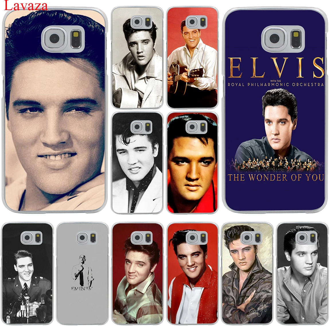 Твердый прозрачный чехол для телефона Lavaza Elvis Presley Kiss Samsung Galaxy S10 E S10E S8 S9 Plus S6 S7