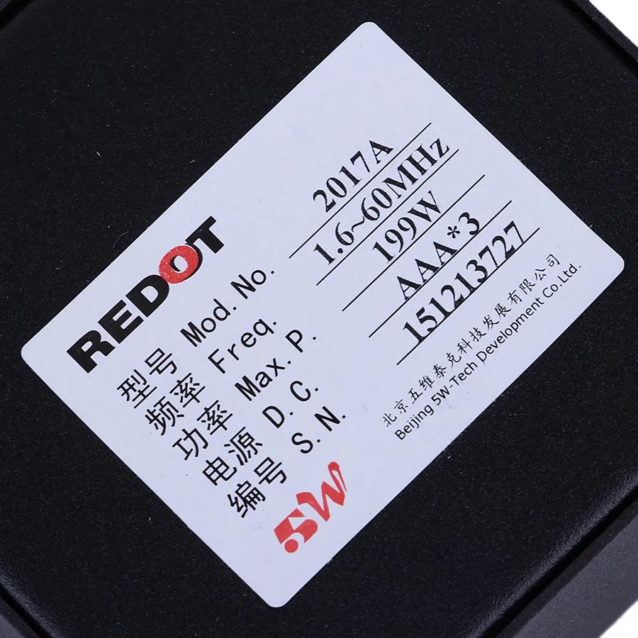 REDOT 2017A Mini Digital SWR Power Meter 199W AM/FM/SSB/CW 1.6 - 60MHz for 2-way radio mobile radio Digital swr meter 