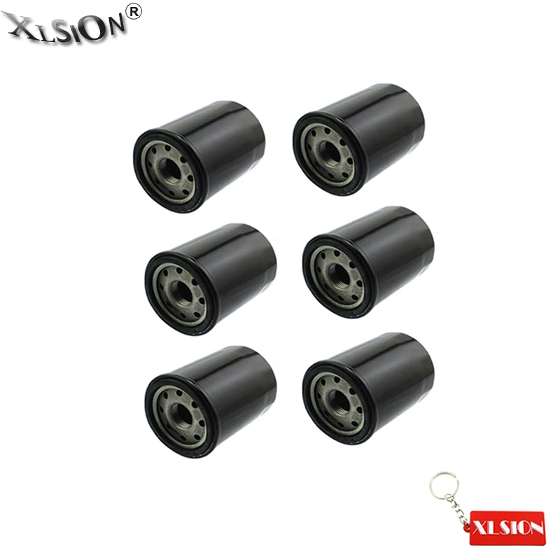 XLSION Aftermarket 6 шт. масляных фильтров для POLARIS RZR 900 EPS XC EDITION 875 570 567 4 ATV Ranger Razor Win |