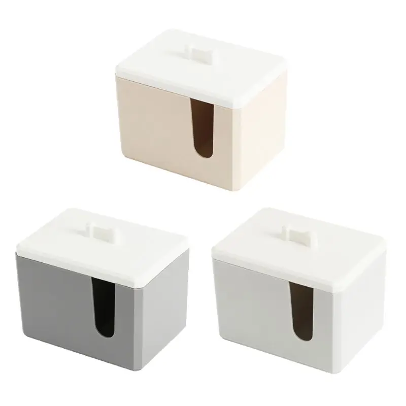 

Plastic Cosmetic Organizer Makeup Cotton Pad Cushion Swab Case Holder Drawer Jewelry Storage Box