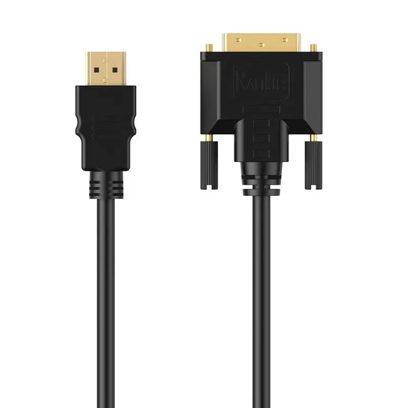 HDMI к DVI-D видео кабель адаптер-HDMI папа к DVI папа-Кабель HDMI-DVI 1080p для ЖК-и светодиодный мониторов с высоким разрешением