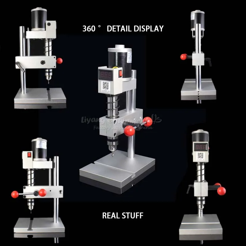 Miniature second generation bench drill tapping tooth machine ER11 (5)