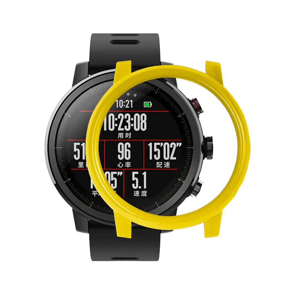 Защитный чехол из поликарбоната для xiaomi huami amazfit 2 2S stratos защита часов цветные