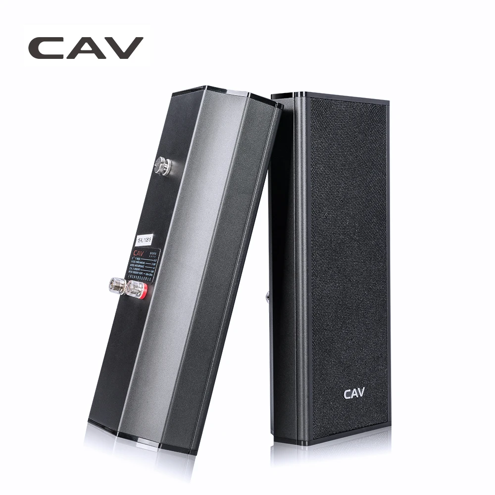 CAV AL20 Wall-Mounted Speaker Home Theater Passive Speaker AUX Sealed Wall-Surround Speakers