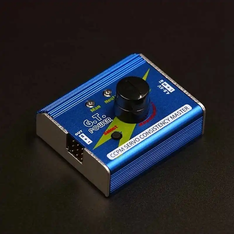 

RC hobby GT Power servo tester with metal case CCPM 3CH Digital Analog Consistency Master R/C hobby tools