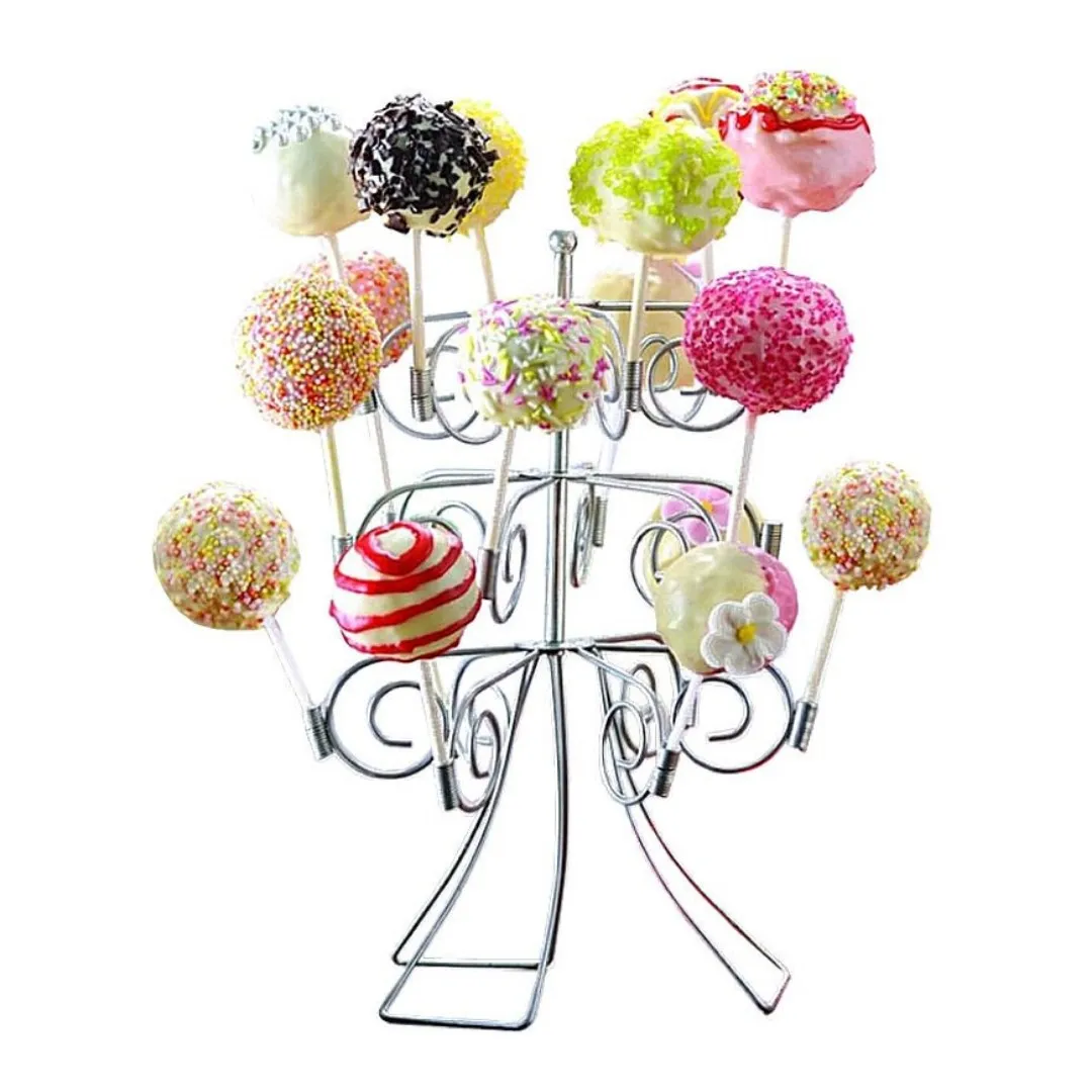 

3 Tier 18 Cake Pops Display Holder Lollipop Stand Base Party Wedding Decoration
