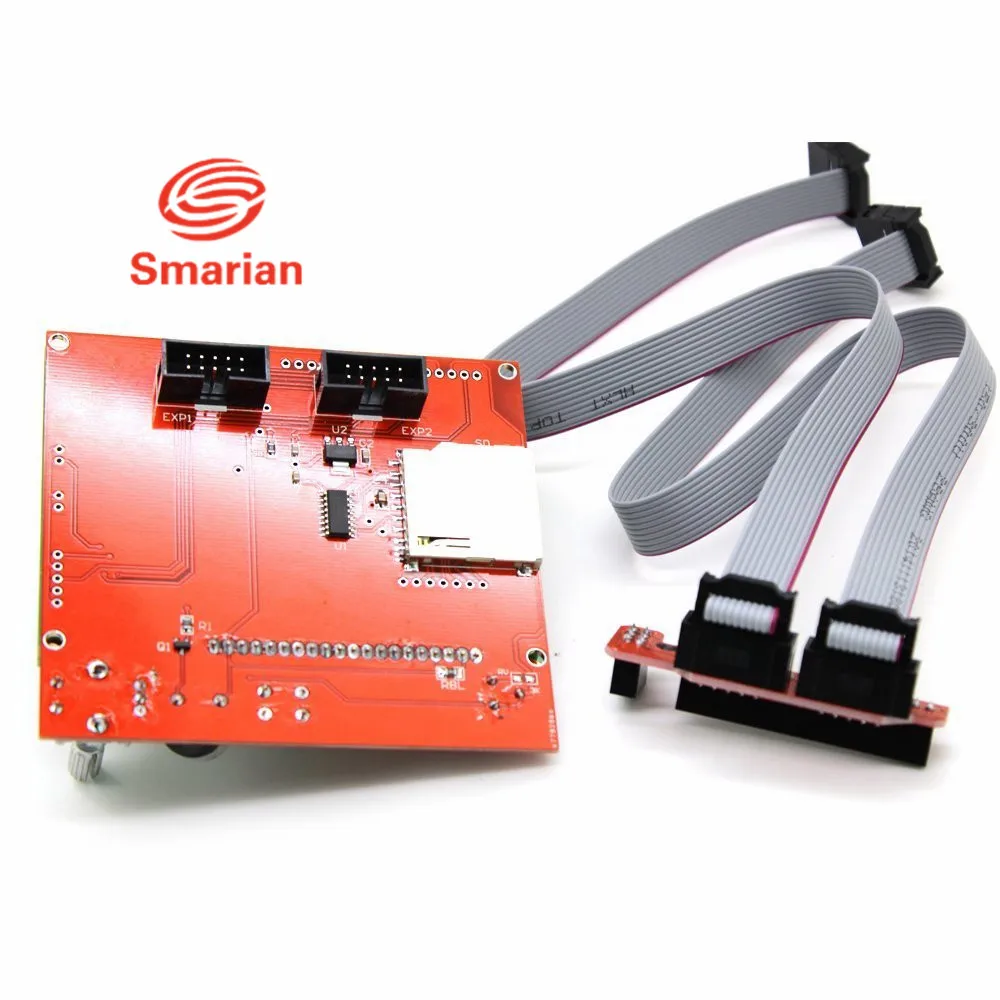 Официальный iSmaring 12864 LCD Графический смарт дисплей модуль контроллера для RAMPS 1 4
