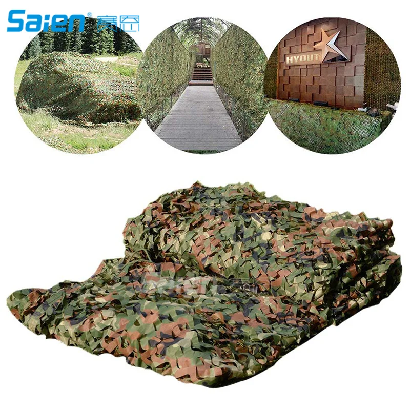 Hunting Camping Camouflage Net Desert Woodland Blinds Camo Netting Mesh Birdwatching Jungle Camouflage Netting