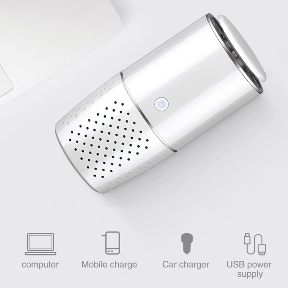 

New Intelligent Air Freshenor Car Air Purifier Anion Deformaldehyde Ozone Generator Odor Eliminating Ionic Air Cleaner 18088