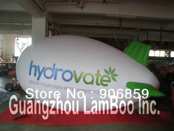 

DHL Free Shipping NEW Design 4m/13ft Long Inflatable Advertising Zeppelin with Your logo/Inflatable Blimp Advertising Airship