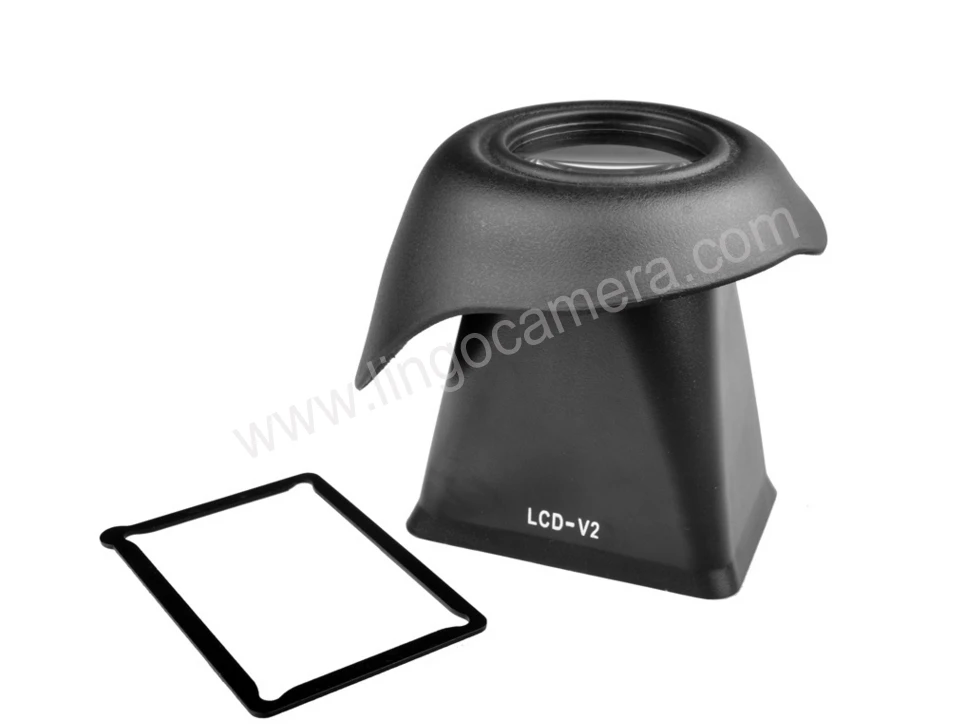 3 3 2 Ratio LCD V2 Viewfinder 2 8X Magnifier Extender Eyecup For Canon