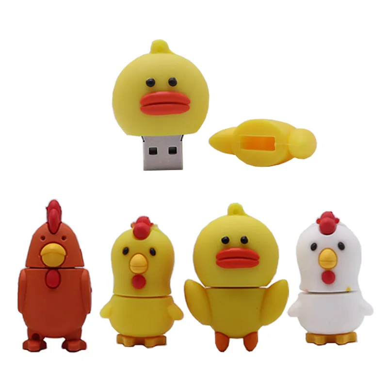 USB stick pendrive cartoon cock usb flash drive 4GB 8GB 16GB 32GB 64GB cute Chicken memoria usb stick creative gift pen drive USB stick pendrive cartoon cock usb flash drive 4GB 8GB 16GB 32GB 64GB cute Chicken memoria usb stick creative gift pen drive