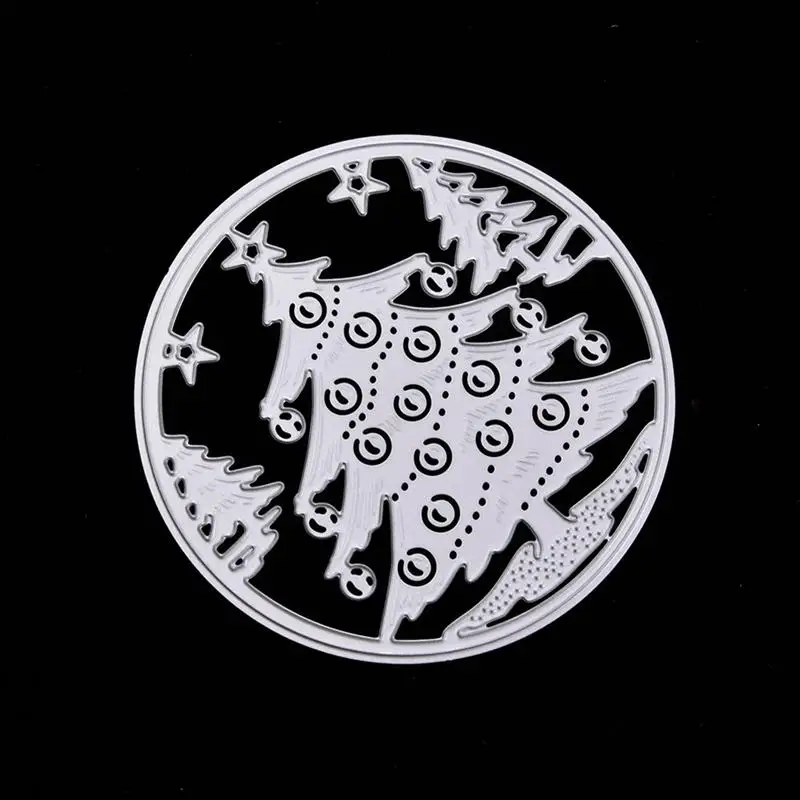

1Pc Christmas Tree Cutting Dies Embossing Stencil Template Alloy DIY Crafts Metal Cutting Embossing Dies