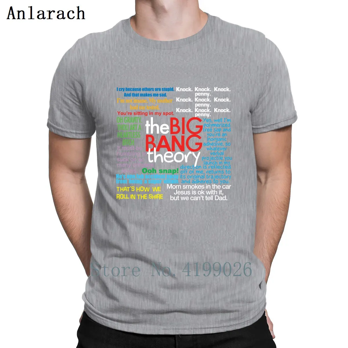 Футболка The Big Bang Theorys забавные оригинальные Забавные футболки с принтом