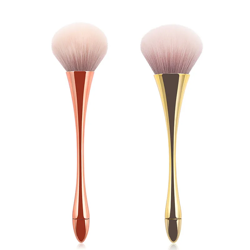 

BBL 1 Piece Champagne Gold Luxury Gold Precision Powder Brush Perfect Professional Polishing Engraving Angle Makeup Brush Tool