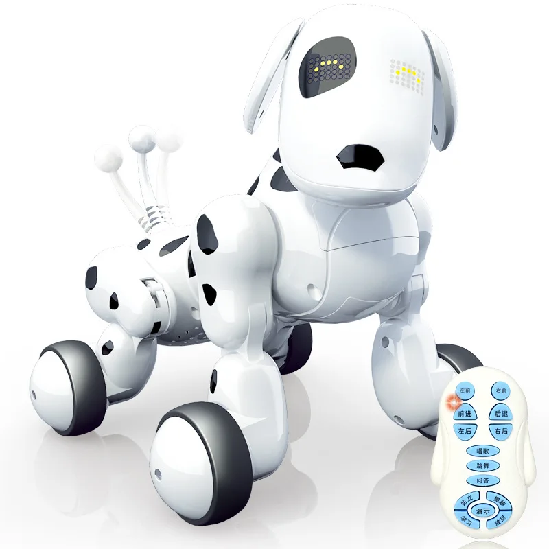 Birthday Christmas Gift RC walking dog 2.4G Wireless Remote Control Smart Dog Electronic Pet Educational Children`s Toy Robot Dog (11)
