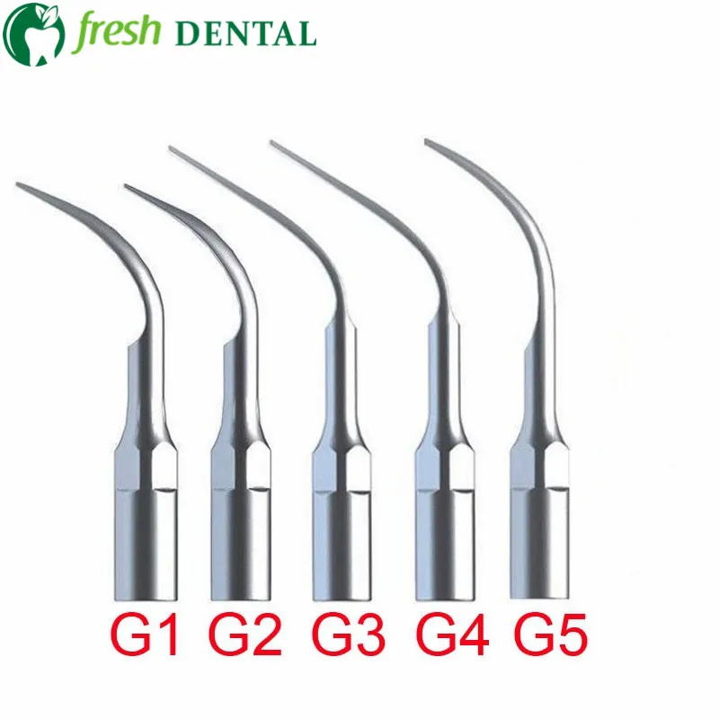 5PCS Dental Ultrasonic Scaler Tips Dental Ultrasonic Scaler Scaling Tip
