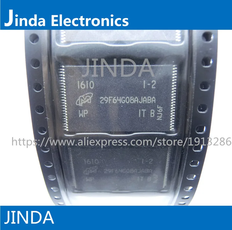 

JINDA MT29F64G08AJABAWP-IT:B IC FLASH 64GBIT 48TSOP Free shipping