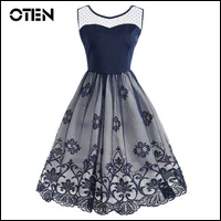 OTEN-2018-New-Summer-Women-Sleeveless-Mesh-Lace-Vintage-Rockabilly-pin-up-Sexy-Backless-Casual-Midi