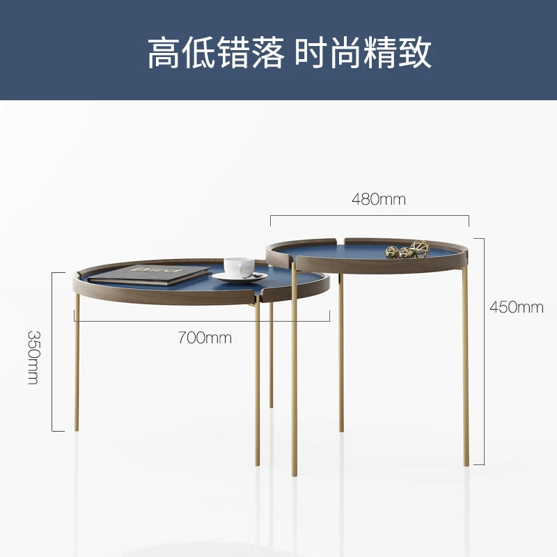 Louis модные Кофе столы скандинавские современные минималистичные мини-люкс мини Роскошные Гостиная мебель креативный компактный, металлический