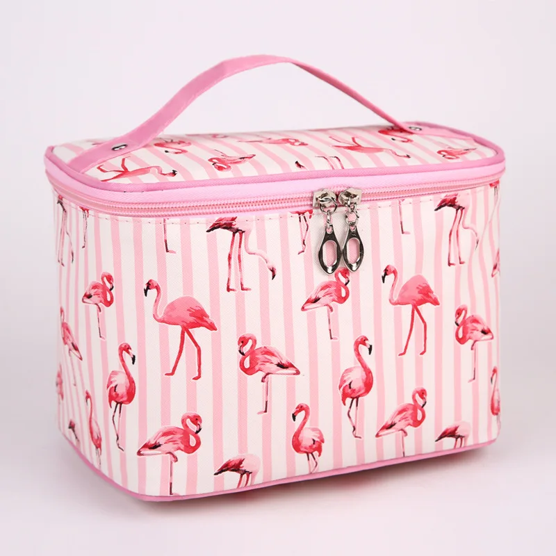 

High-quality Travel Cosmetic Bag Multi-function Waterproof Zipper Makeup Handbag Convenient Large-capacity Wash Cosmetic Bag2019