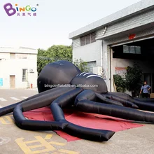 Заводской магазин 9 м надувной черный паук blowup 29,5 футов гигантский Хэллоуин паук украшения на заказ для рекламы дисплей воздушный шар