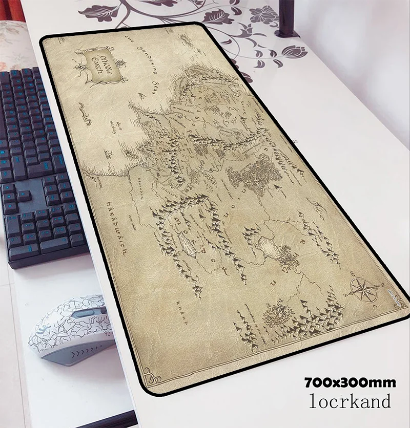 lord of the rings mousepad 700x300x3mm Colourful Computer mouse mat gamepad pc Cartoon gaming mouse