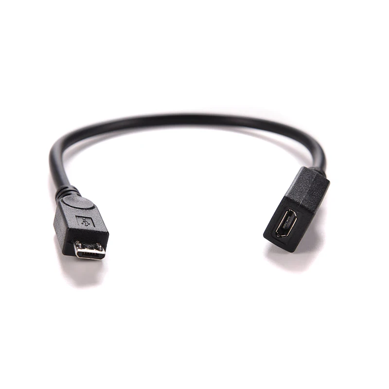 1pc High Speed Micro USB 2.0 Type B Male To Female Extension Cable Pro