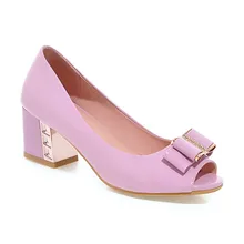 New Design Frauen Pumpt Sexy peep toe Starke Fersen Flach Mund Frauen Schuhe Gute Qualität Kleid schuhe frau