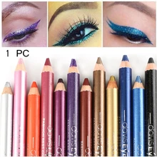 1 шт. цветная подводка для глаз, маркер, Водостойкий карандаш для теней, косметический Блестящий карандаш для век, косметическая блестящая подводка для глаз