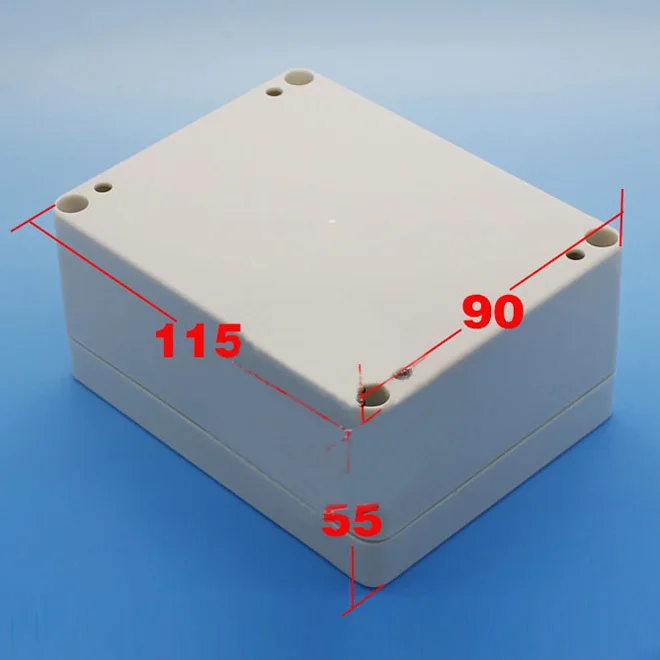Водонепроницаемый Пластик проект коробка инструмент корпус 115 х 90 х 55 мм(Д* Ш* В) DIY