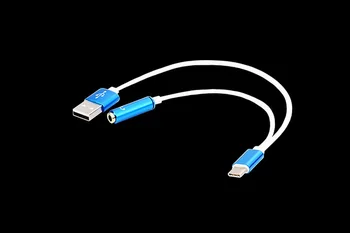

500pcs USB Type-C Audio charging cable 2 in 1 Type C to 3.5 Earphone audio cable Adapter for Listening Music/Charging