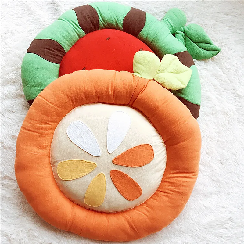 Buy Orange Watermelon Fruit Cushion Seat Plush Cushion